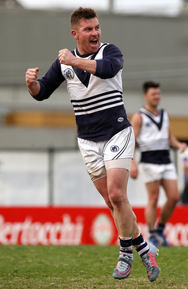 Gary Moorcroft continues to be a threat in Bundoora’s forward line. Picture: George Salpigtidis.