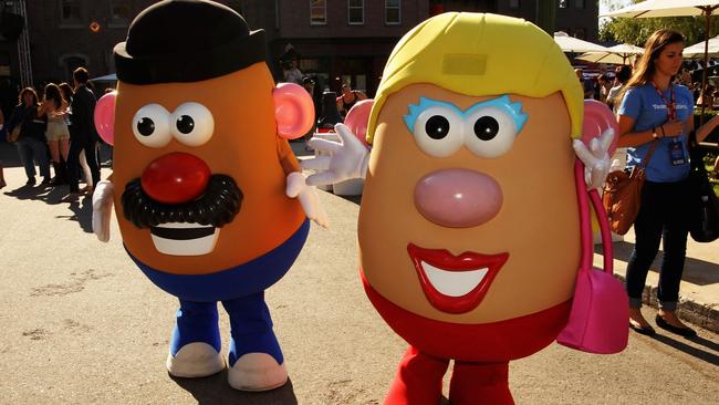 Republicans are increasingly focusing on issues such as the changing of Mr Potato Head’s name to the gender neutral “Potato Head” over policy issues. Picture: Getty Images