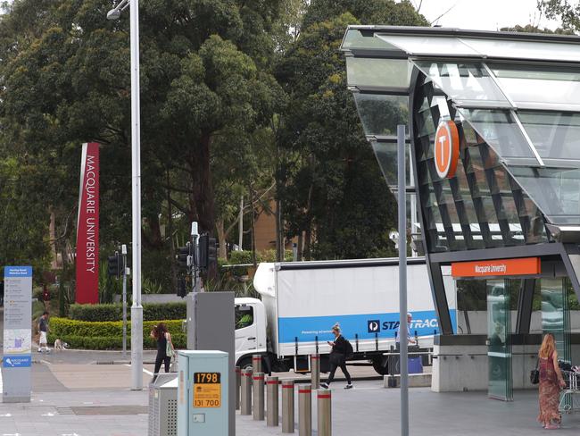 Macquarie Park station.