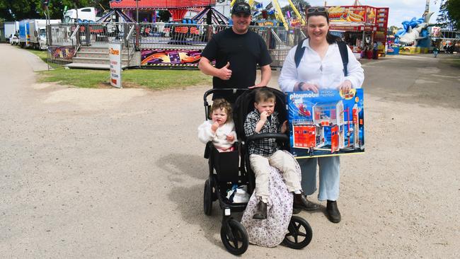 Attendees enjoying the 159th Sale Agricultural Show at the Sale Showgrounds on Friday, November 01, 2024: