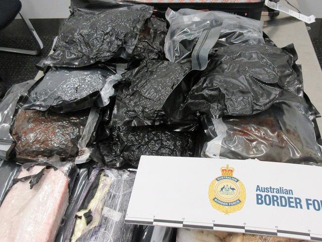 Two travellers charged in Melbourne over meth and cocaine import plots, This is a joint release between the Australian Federal Police and Australian Border Force