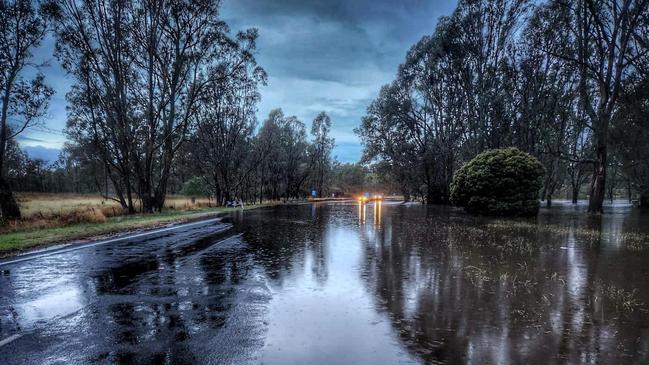 There are more than 20 flood warnings in place. Picture: Facebook