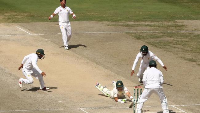 Tim Paine had a few hair-raising moments to contend with.