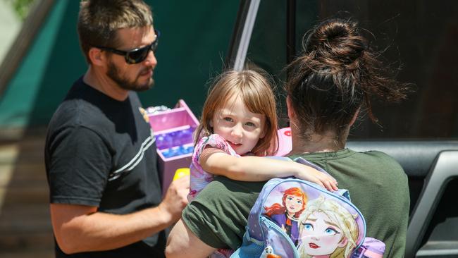 Cleo Smith was reunited with her family after 18 agonising days. Picture: Tamati Smith/Getty Images