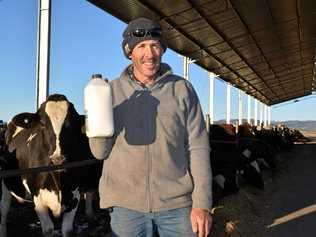 SUPPORT LOCAL: Brent Hoffman urges shoppers to support Southern Downs farmers at the checkout. Picture: Elyse Wurm