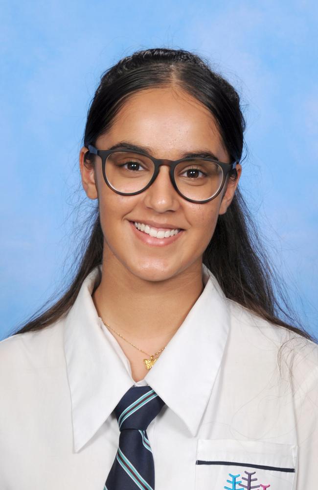 Tia Grewal, Calamvale Community College, school captain.