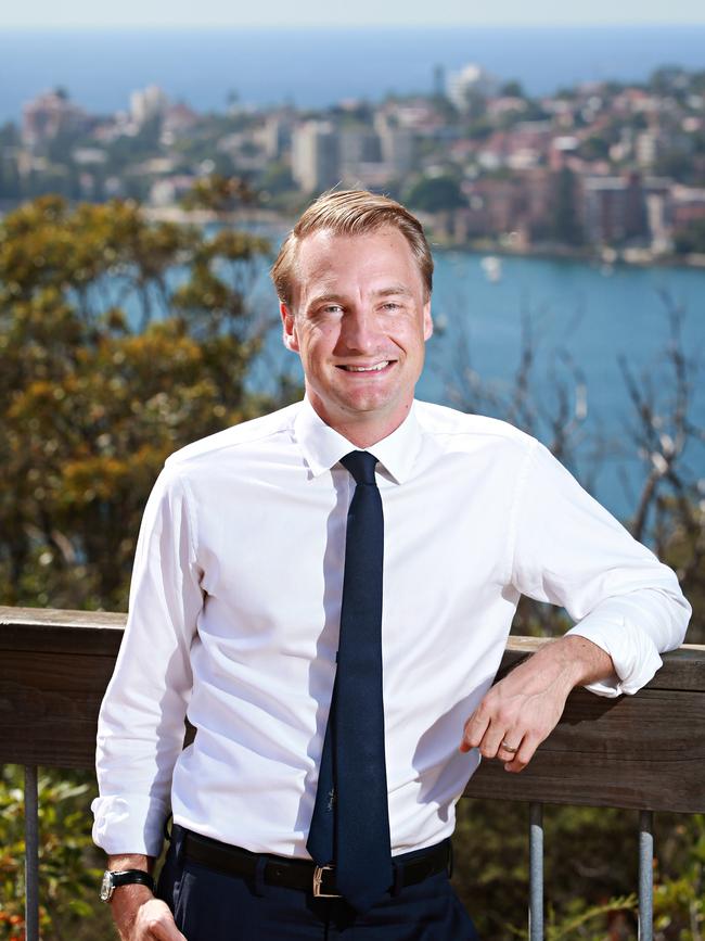 Manly MP James Griffin. Picture: Adam Yip / Manly Daily