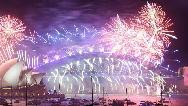 NYE celebrations in Sydney last year. Picture: Wendell Teodoro/Getty Images