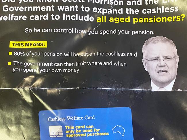 ‘Shameful scare’: Letter blasts Labor’s cashless welfare push