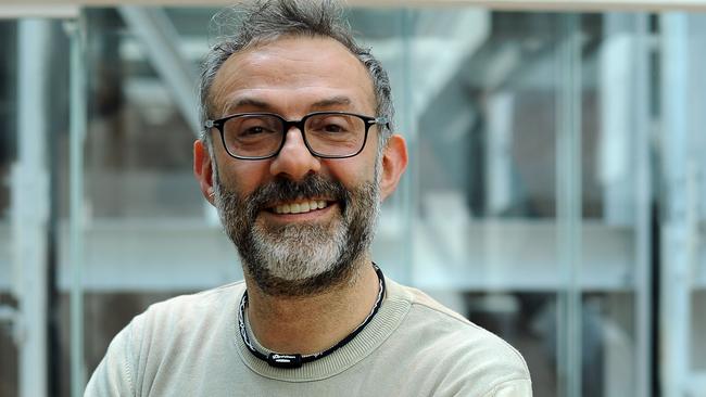 MILAN, ITALY - JUNE 06: Chef Massimo Bottura poses during the portrait sesion on June 6, 2014 in Milan, Italy. (Photo by Pier Marco Tacca/Getty Images)