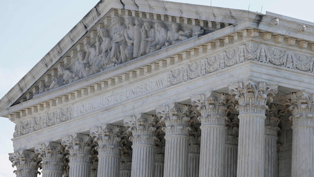 America’s Supreme Court building in Washington DC. Picture: Anna Moneymaker/Getty Images via AFP