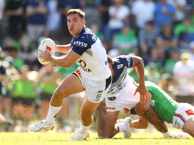 Reece Robson of the Cowboys. Picture: Getty Images