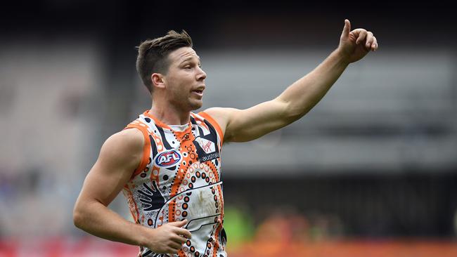 GWS was left disappointed by Malcolm Blight’s comments about Toby Greene. Picture: AAP Image/Julian Smith.