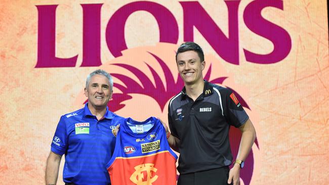 McCluggage fell through to the Lions with Pick 3.