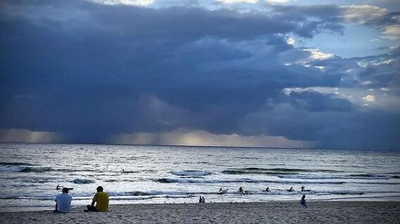 Director Ron Howard posting the Gold Coast beach to his thousands of followers on Instagram. Picture: Instagram