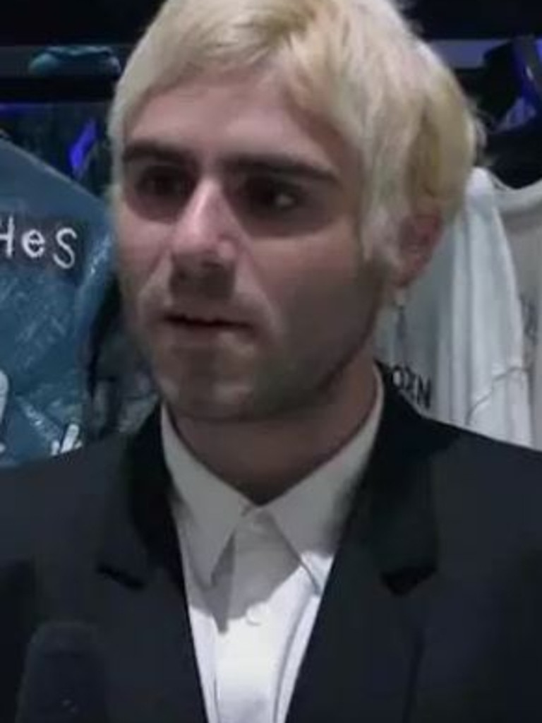 Henry Levy aka fashion designer Henri Alexander. Picture: YouTube
