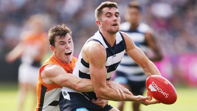 O’Connor has become rock solid down back for the Cats. Picture: Getty Images