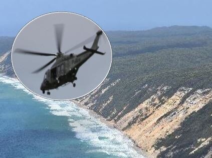 TRAGEDY: A man was found deceased at Double island Point on Sunday after an extensive land and air search for him.