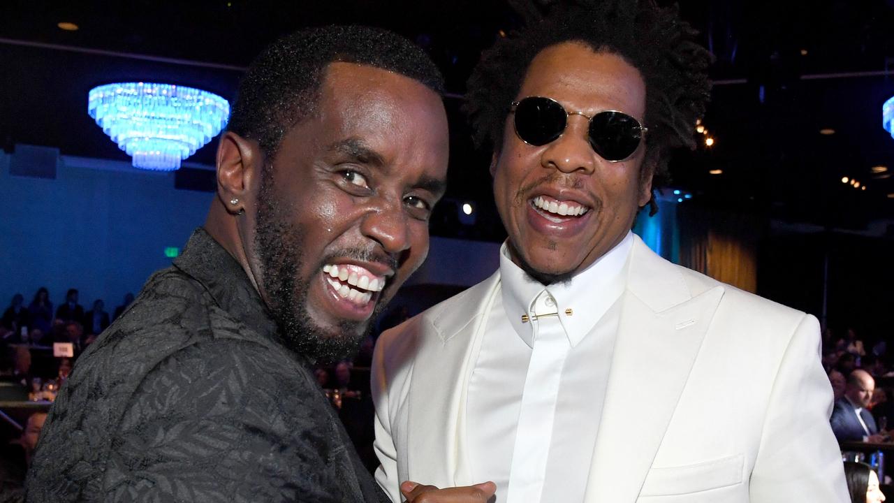 Sean 'Diddy' Combs with former pal Jay-Z. Picture: Getty.