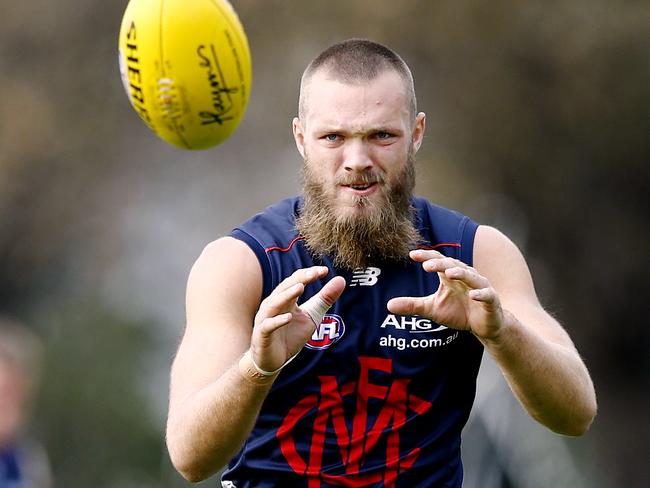 Max Gawn is the fifth highest scorer in SuperCoach. Picture: Wayne Ludbey