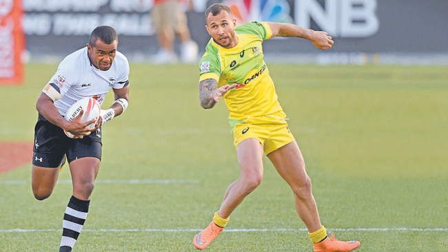 Quade is seen the last of his time on the sevens circuit, for now.