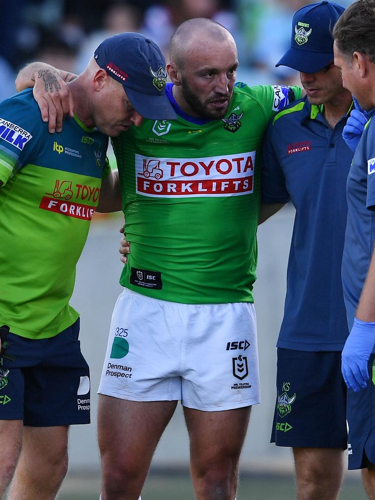 Josh Hodgson made a grand final with Canberra. Picture: NRL