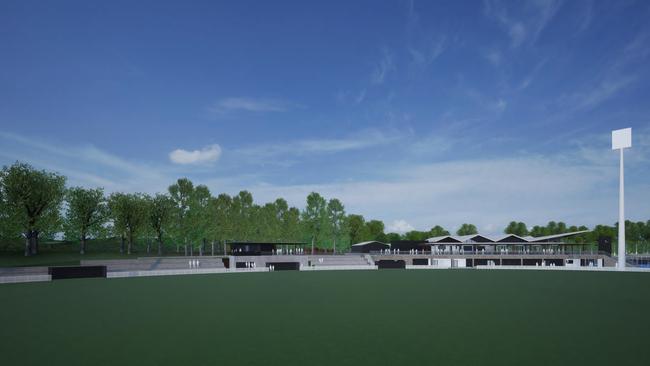 Proposed redevelopment of Lyndoch Recreation Park. Picture: dasharchitects