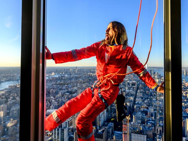 Leto climbed The Empire State Building in November 2023. Picture: Roy Rochlin/Getty Images for Empire State Realty Trust