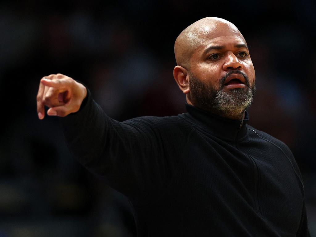 Cleveland Cavaliers coach JB Bickerstaff has been harassed by punters. Picture: Getty Images via AFP