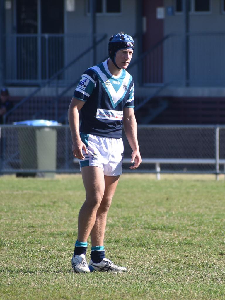 Will Shears for Mercy College against Ignatius Park in the Cowboys Challenge, July 20 2021. Picture: Matthew Forrest