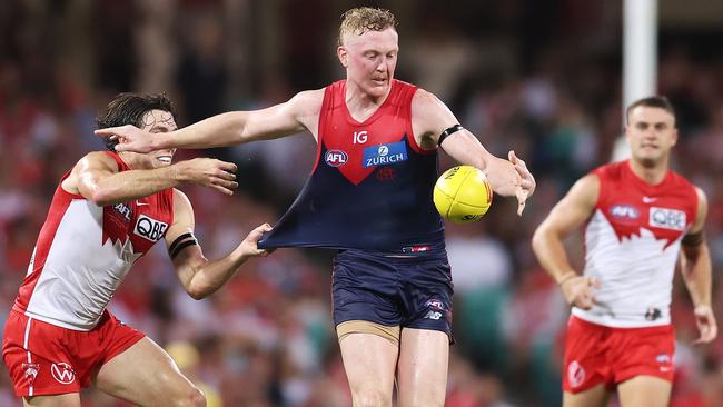 Clayton Oliver impressed against Sydney. Picture: Matt King/AFL Photos/Getty Images