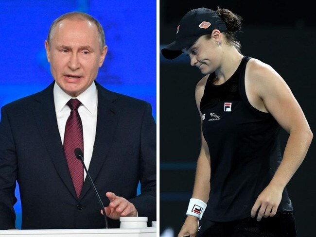 Putin ruined Barty’s dream farewell plan