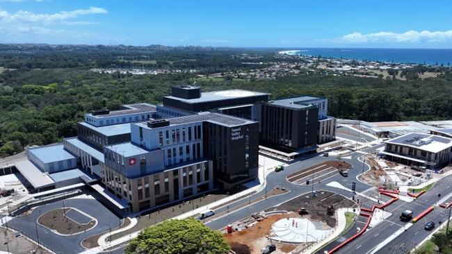 A Tweed Valley Hospital drone shot on November 28, 2023. Picture: NSW government