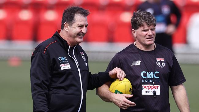 Robert Harvey is another legend returning to the Saints in an assistant capacity. Picture by Michael Klein