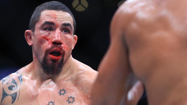 Whittaker isn’t phased by the change of opponent. Photo: Sean M. Haffey/Getty Images/AFP.