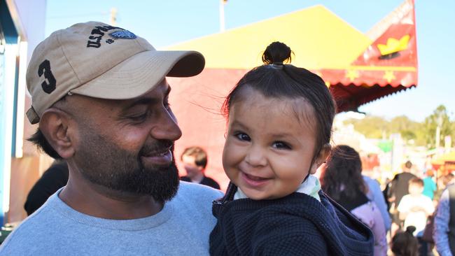 Jazzy and Farman at the Gatton Show on Saturday, July 22, 2023. Picture: Peta McEachern