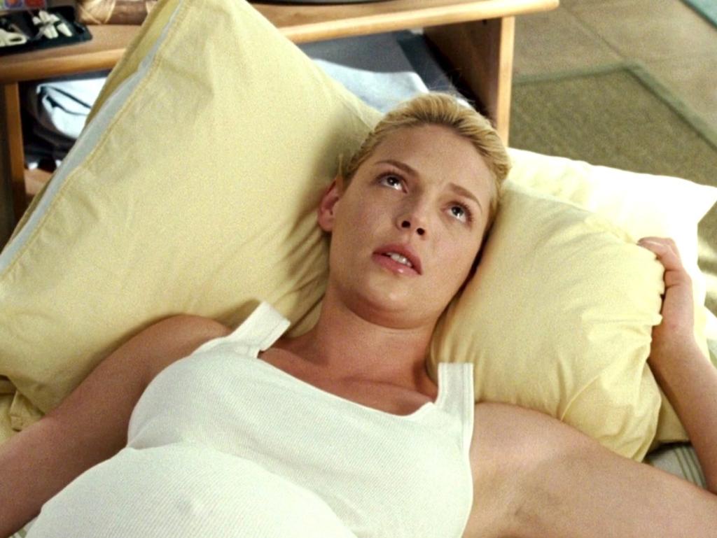 Katherine Heigl in the movie ‘Knocked Up’. Picture: Supplied