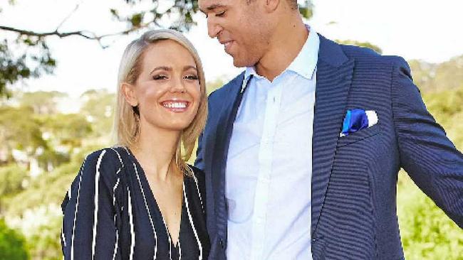 UNDER THE HAMMER: Reality star Blake Garvey (right) and his partner Louise Pillidge will be auctioning off property in Dundowran. Picture: Contributed