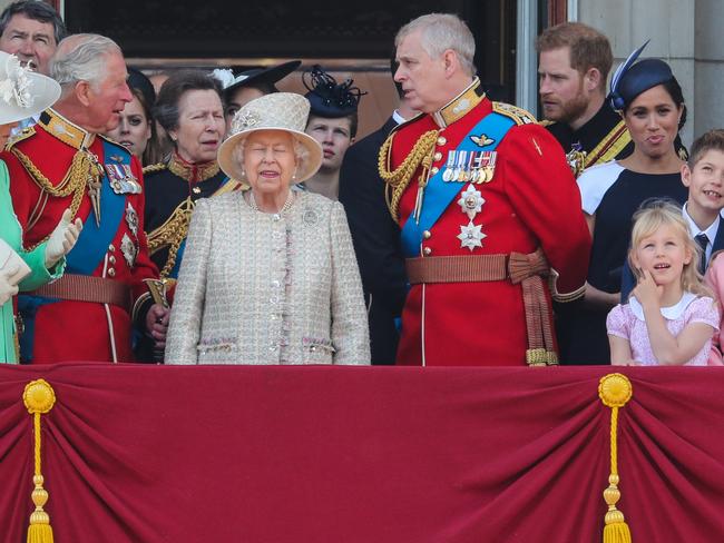 Meghan faced nearly immediate global criticism for her alleged gaffe at the ceremony of Trooping the Colour.