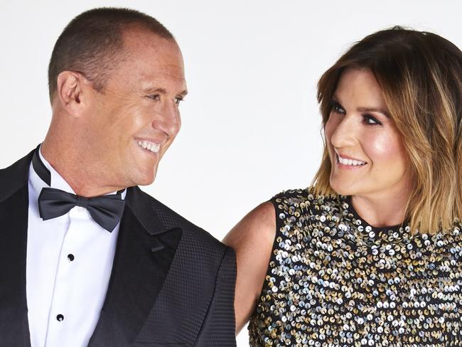 WEEKEND TELEGRAPHS SPECIAL. MUST TALK WITH PIC ED JEFF DARMANIN BEFORE PUBLISHING..  Larry Emdur and Kylie Giles to host Dec 23 Carols in the Domain