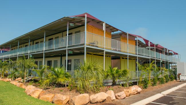 The Bladin workers village, situated on Wickham Point near Darwin, has about 1000 rooms.