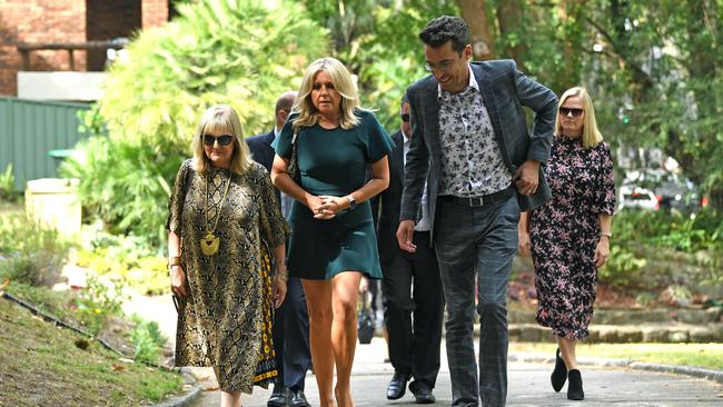 (L-R) Denise Scott, Angela Bishop and Joe Hildebrand. Picture: AAP