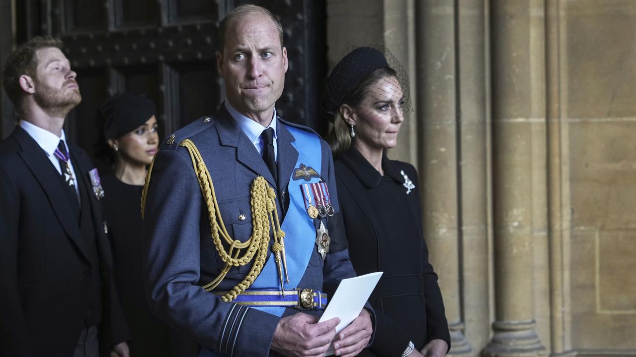 William, Prince of Wales, Catherine, Princess of Wales, Prince Harry, Duke of Sussex, and Meghan, Duchess of Sussex. Picture: Getty Images