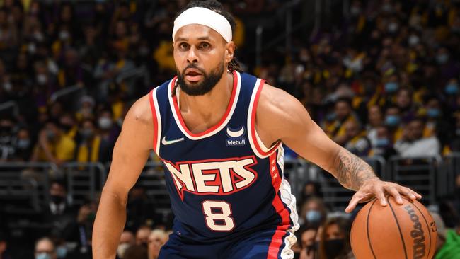 Mills finished the game with a season-high 34 points. (Photo by Andrew D. Bernstein/NBAE via Getty Images)