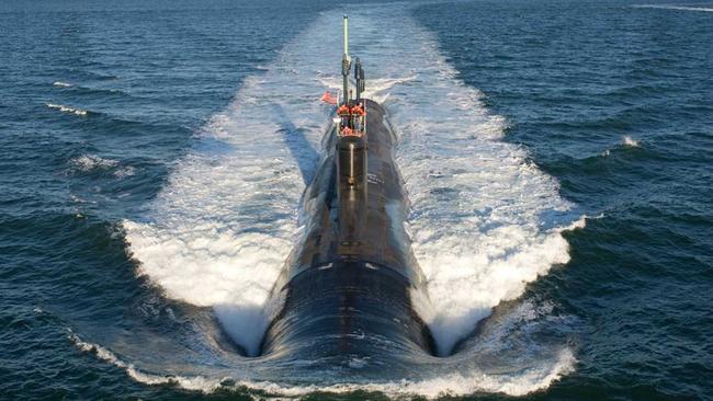 Virginia Class Attack Submarine – SSN. Supplied Source – www.military.com