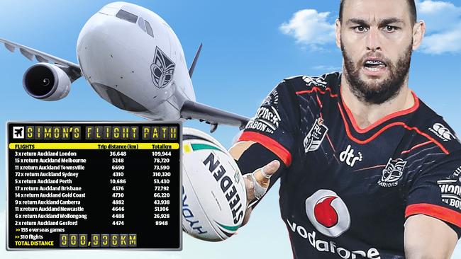 He’s been everywhere man. Simon Mannering's impressive travel schedule.