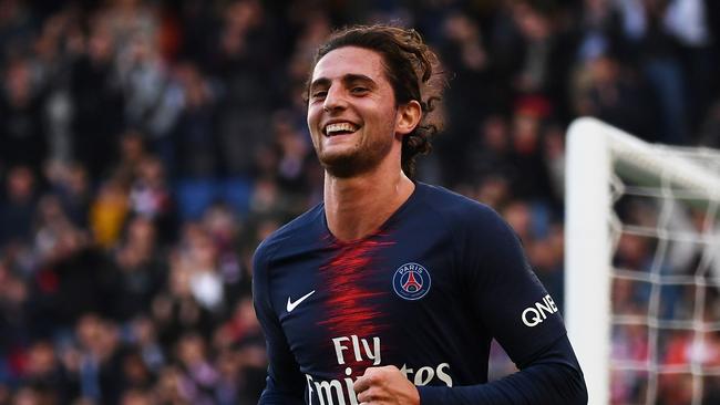 The Frenchman has not agreed a new deal with Paris Saint-Germain.