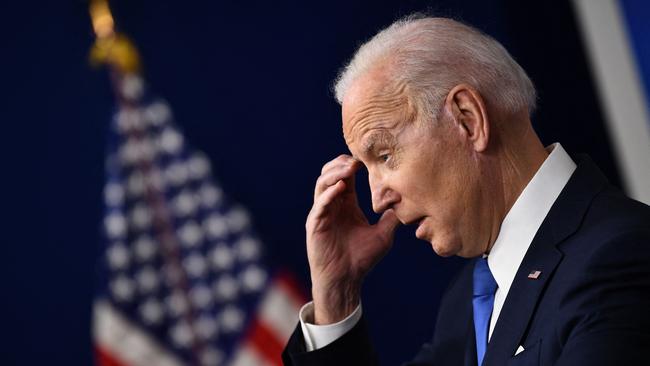 US President Joe Biden. Picture: AFP