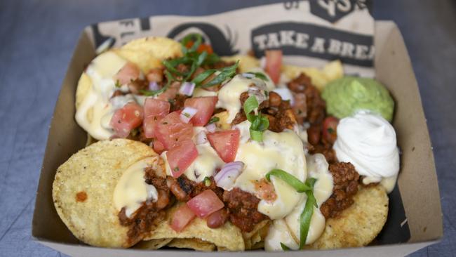 Beef nachos. Picture: Mark Brake