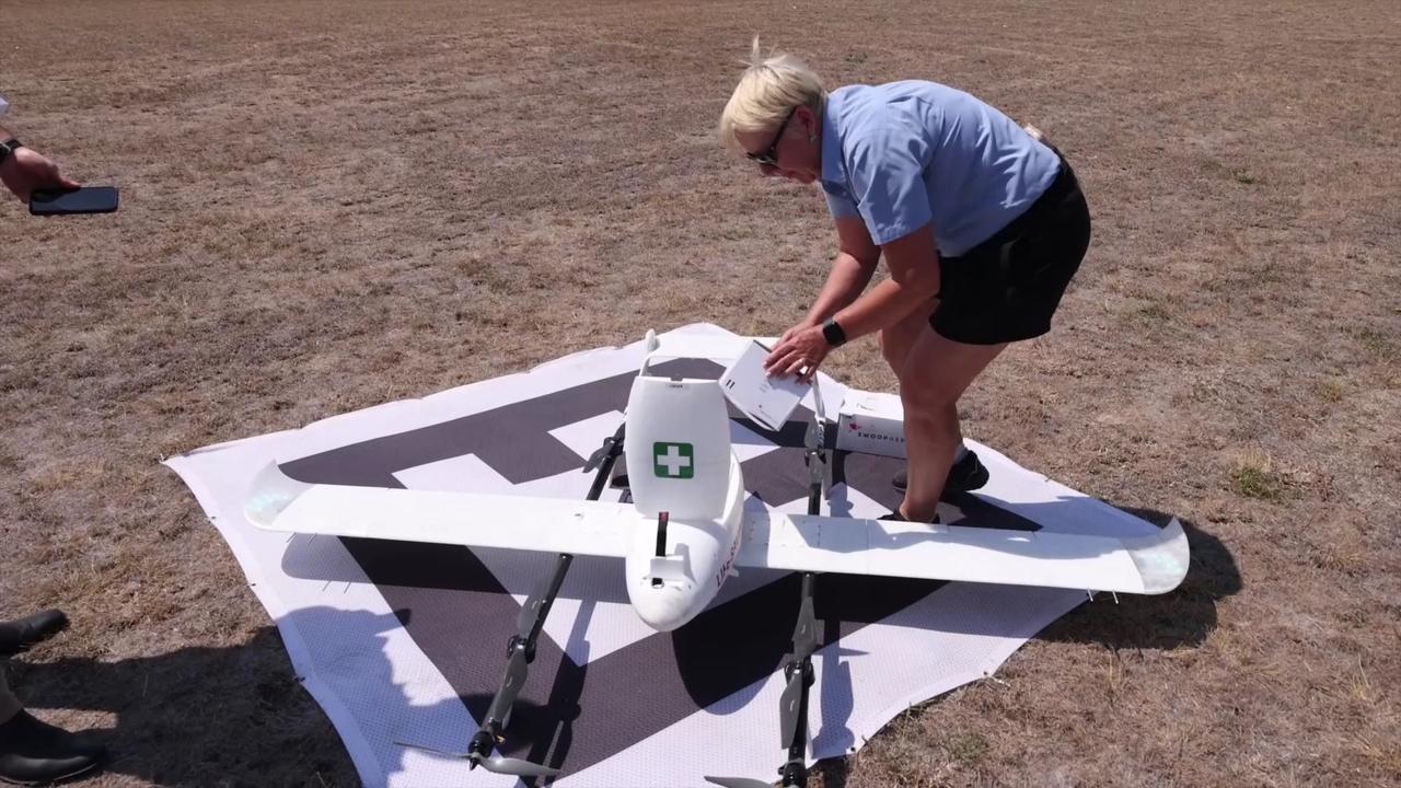 Darling Downs Health has been using drones to deliver medical supplies and pathology samples around the South Burnett.